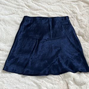 Aritzia Babaton mini slip skirt
